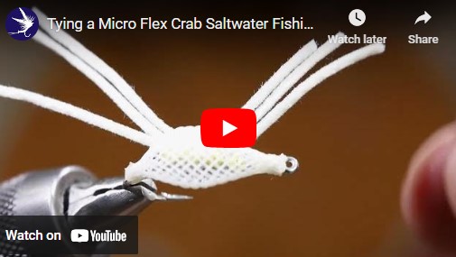 Tying a Micro Flex Crab Fishing Fly